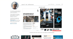 Desktop Screenshot of pmjohnsondesign.com